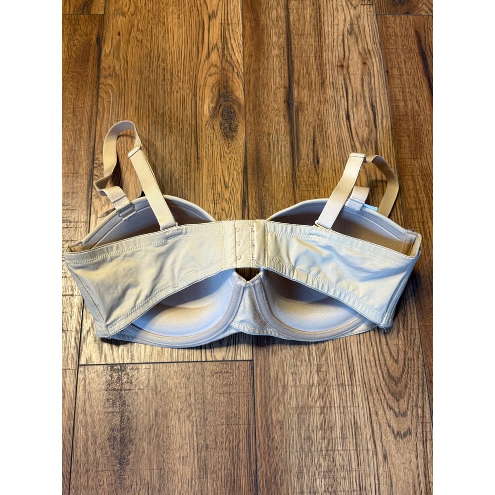 Maidenform One Fab Fit Extra Coverage T-Shirt Bra Beige 40D SE6990 - Picture 4 of 4